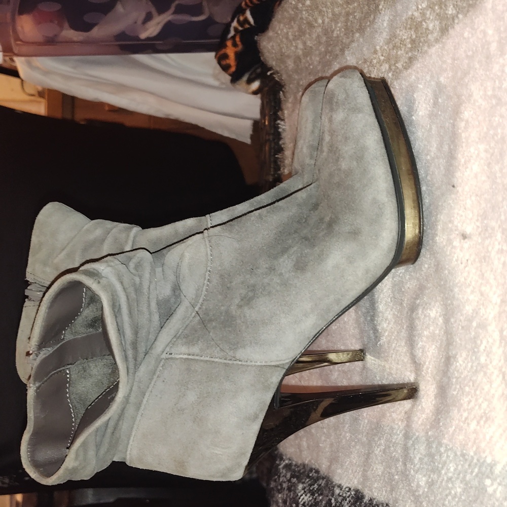 4" Spike heel Boot with chrome